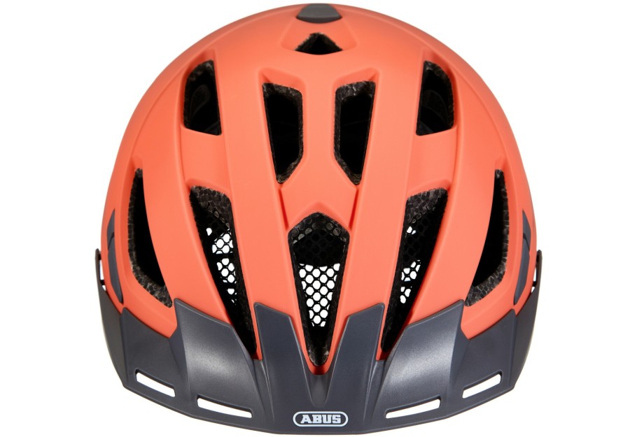 Trekking- & Cityhelme | ABUS Abus Urban-I 3.0 Helm Rot