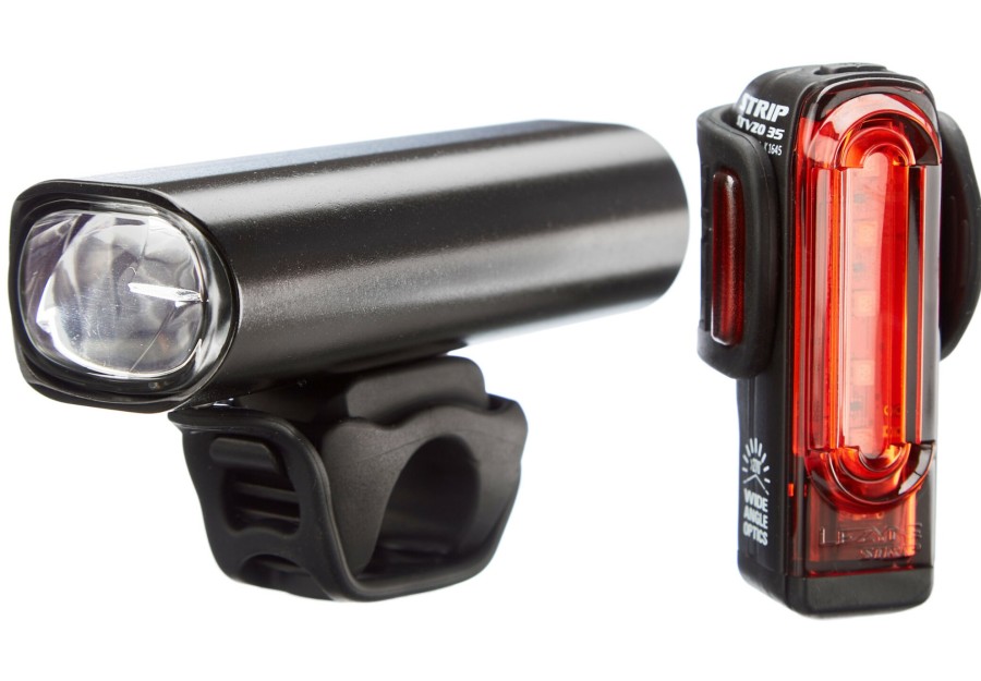 Beleuchtung | Lezyne Lezyne Lite Pro 115/Strip Drive Led Beleuchtungsset Schwarz