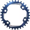 Antrieb | FUNN Funn Solo Narrow Wide Kettenblatt 34Z 11-Fach 4-Arm 96Bcd For Xtr M9000/M9020/Xt M8000 Blau