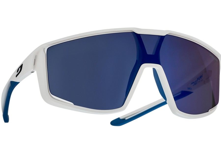 Brillen & Goggles | Julbo Julbo Fury Spectron 3Cf Sonnenbrille Weis/Blau