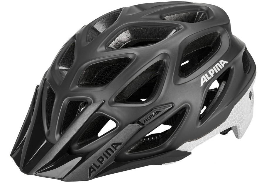 Enduro Helme | Alpina Alpina Mythos Reflective Helm Schwarz