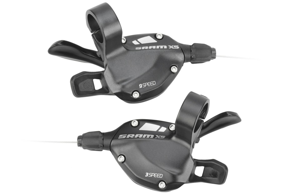 Schaltung | SRAM Sram X5 Trigger Schalter Set 3X9-Fach Schwarz