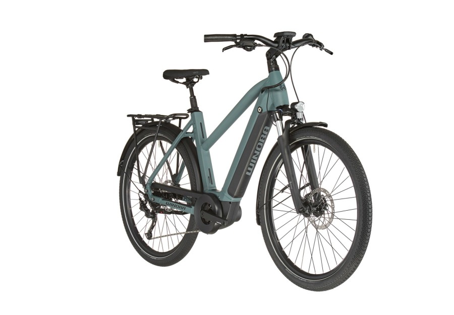 E-Bikes City | Winora Winora Sinus 9 27.5" Trapez Damen Grau