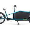 E-Lastenfahrrader | Cube Cube Cargo Dual Hybrid 1000 Petrol/Schwarz