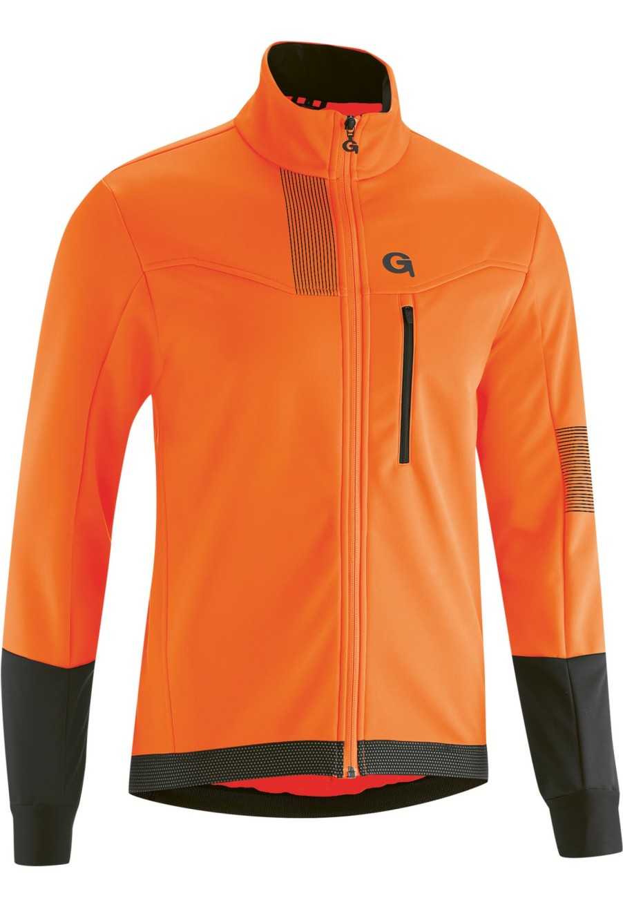 Rennradjacken | Gonso Gonso Valaff Softshell Jacke Herren Orange