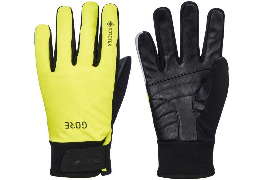 Handschuhe | GOREWEAR Gorewear C5 Gore-Tex Thermo Handschuhe Gelb/Schwarz