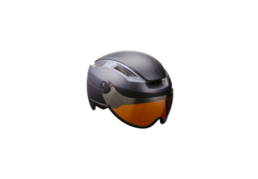 Rennradhelme | BBB Cycling Bbb Cycling Indra Speed 45 Bhe-56F Helm Faceshield Schwarz