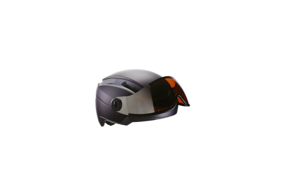 Rennradhelme | BBB Cycling Bbb Cycling Indra Speed 45 Bhe-56F Helm Faceshield Schwarz