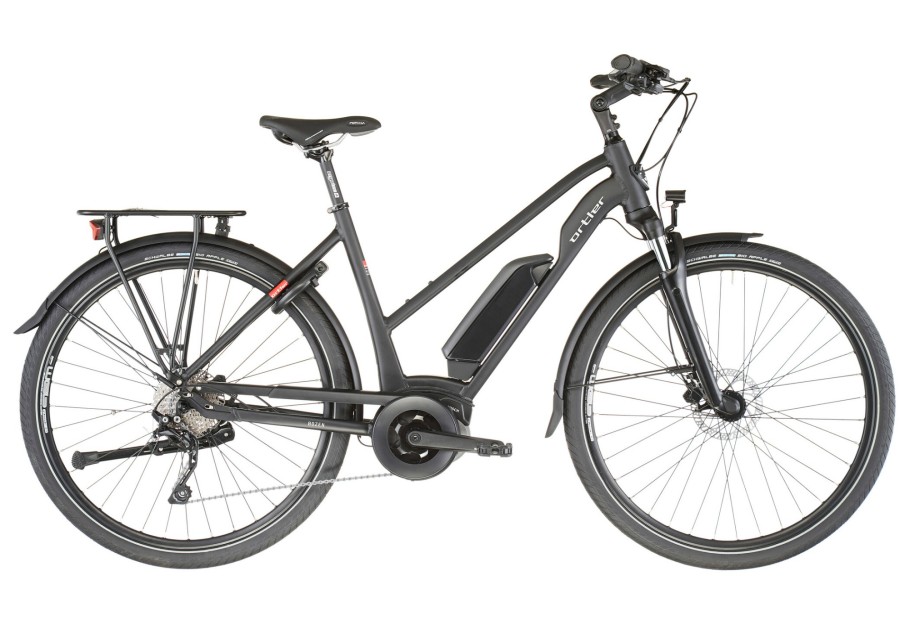 E-Bikes Trekking | Ortler Ortler Bozen Ltd Trapez Schwarz