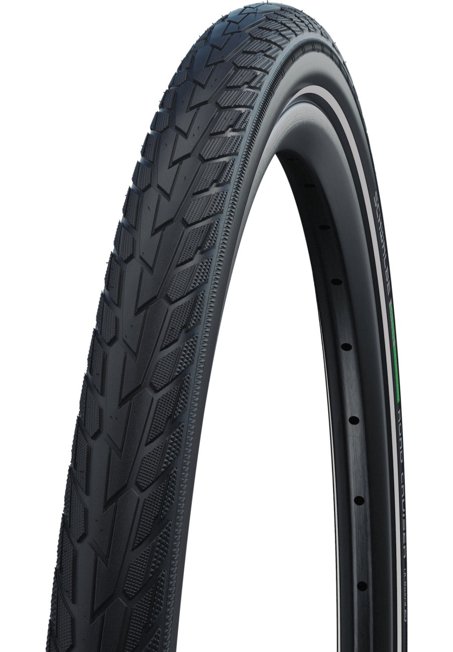 Reifen | SCHWALBE Schwalbe Road Cruiser Drahtreifen 28X1.40" K-Guard Active Reflex Schwarz