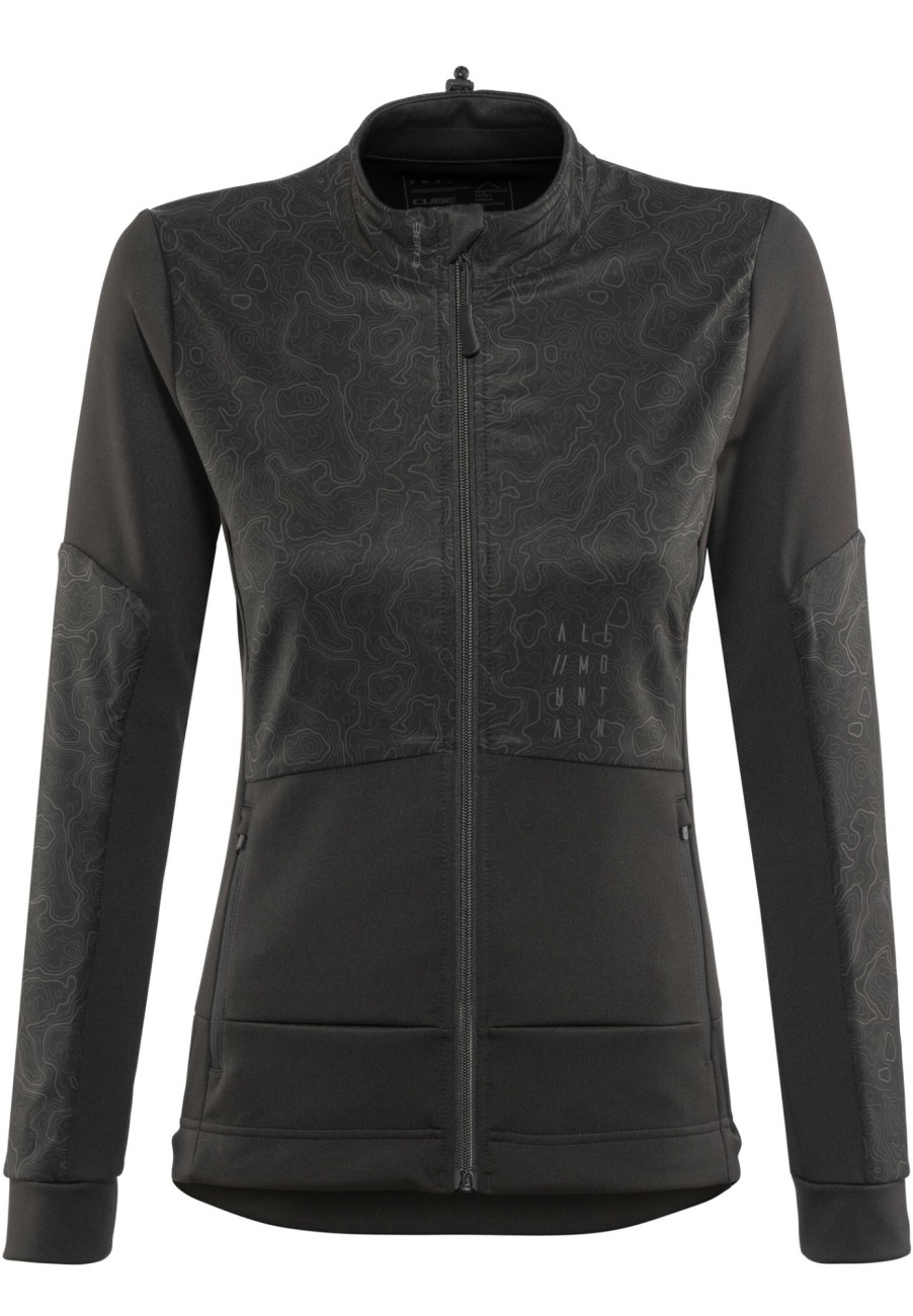 Thermo & Winterjacken | Cube Cube Am Midlayer Jacke Damen Schwarz