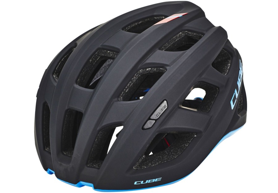 Rennradhelme | Cube Cube Roadrace Helm Schwarz/Blau