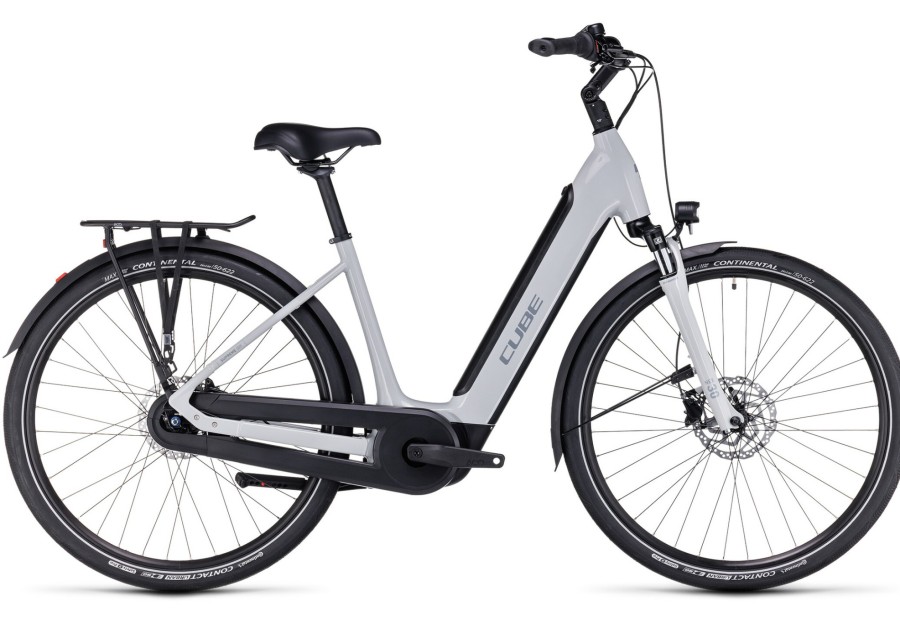 E-Bikes City | Cube Cube Supreme Hybrid One 500 Easy Entry Grau