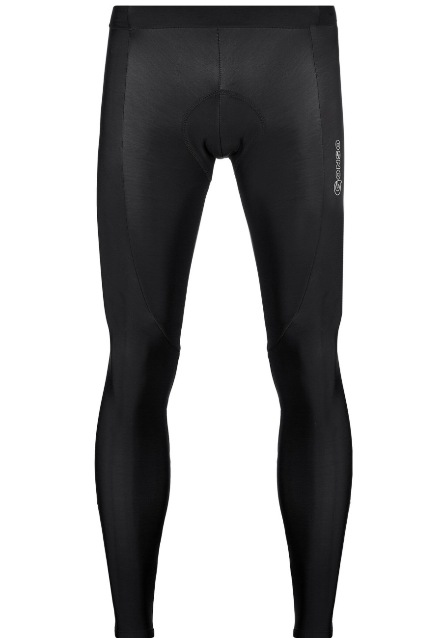 Hosen Lang | Gonso Gonso Sitivo Thermo Tights Mit Mittlerem Sitzpolster Herren Grun