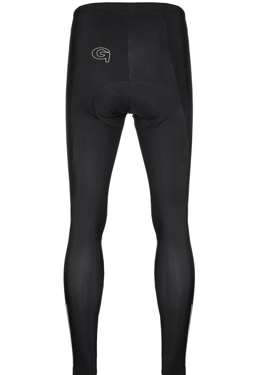 Hosen Lang | Gonso Gonso Sitivo Thermo Tights Mit Mittlerem Sitzpolster Herren Grun