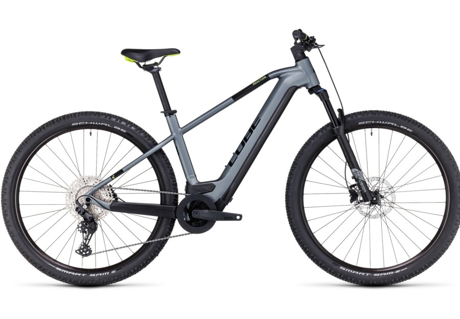 E-Mountainbikes | Cube Cube Reaction Hybrid Pro 625 Grau