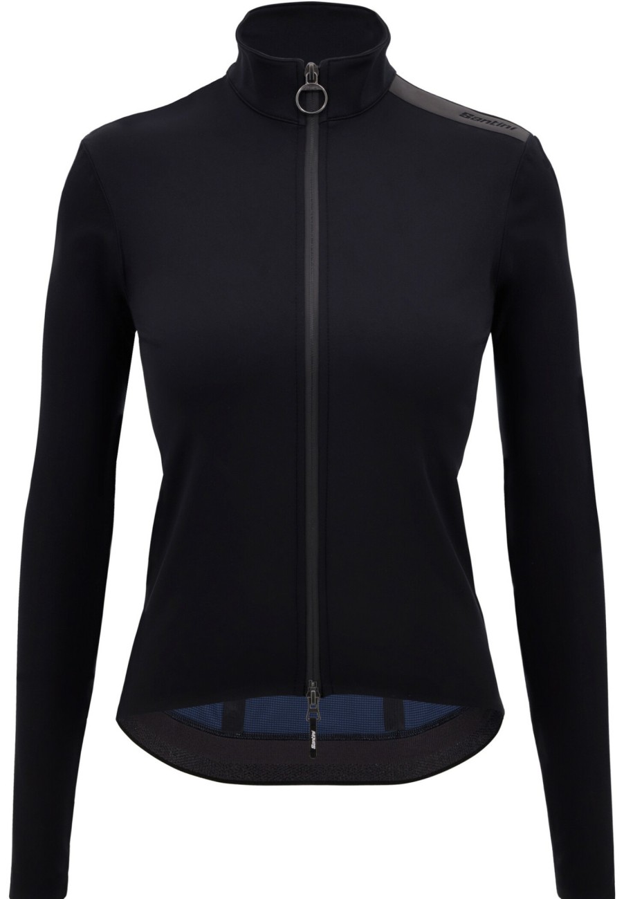 Rennradjacken | Santini Santini Adapt Multi Jacke Damen Schwarz