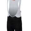 Kinderhosen | Sportful Sportful Tour 2.0 Tragershorts Kinder Schwarz/Weis