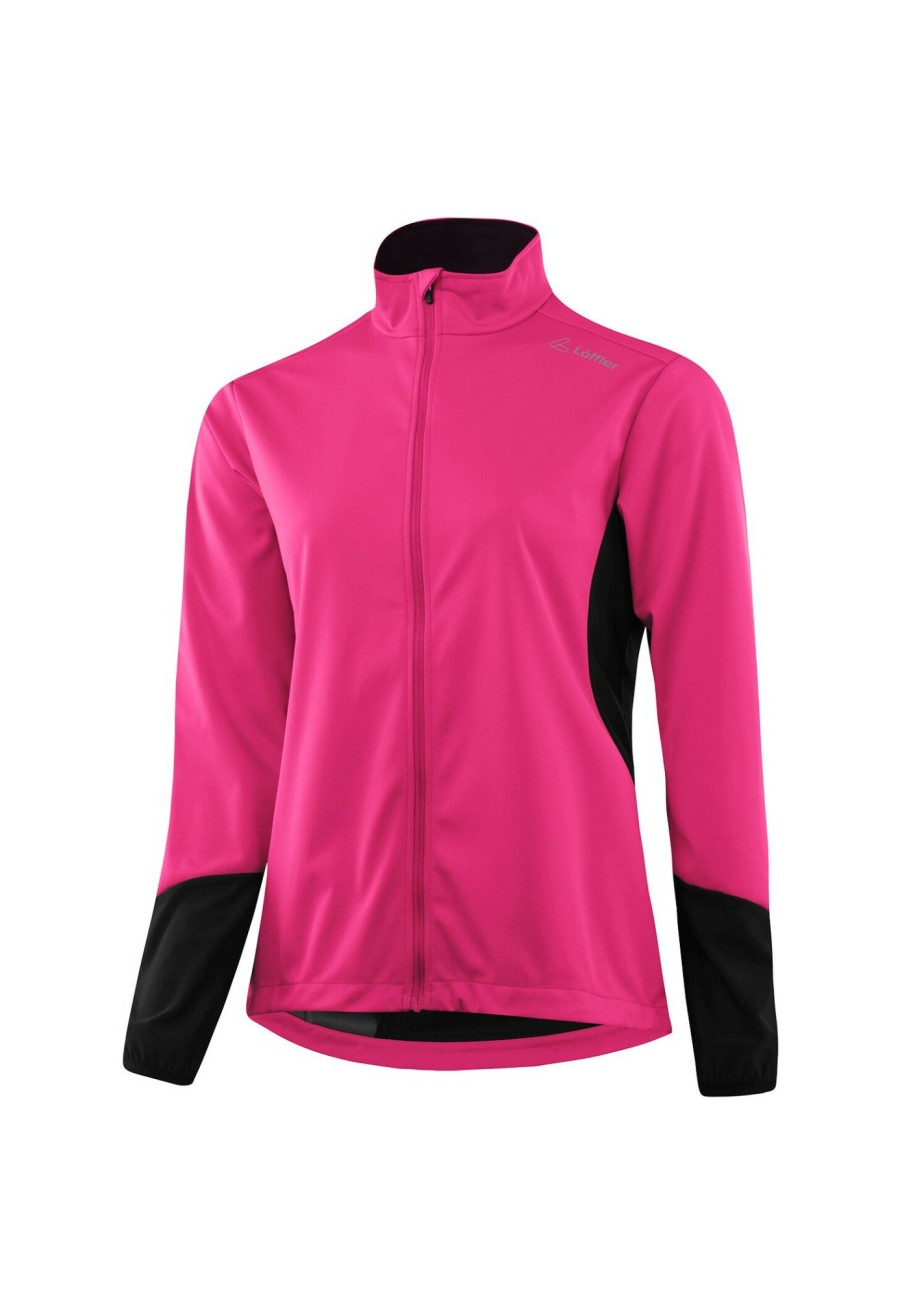 Windjacken | Löffler Loffler Beta Ws Light Fahrradjacke Damen Pink