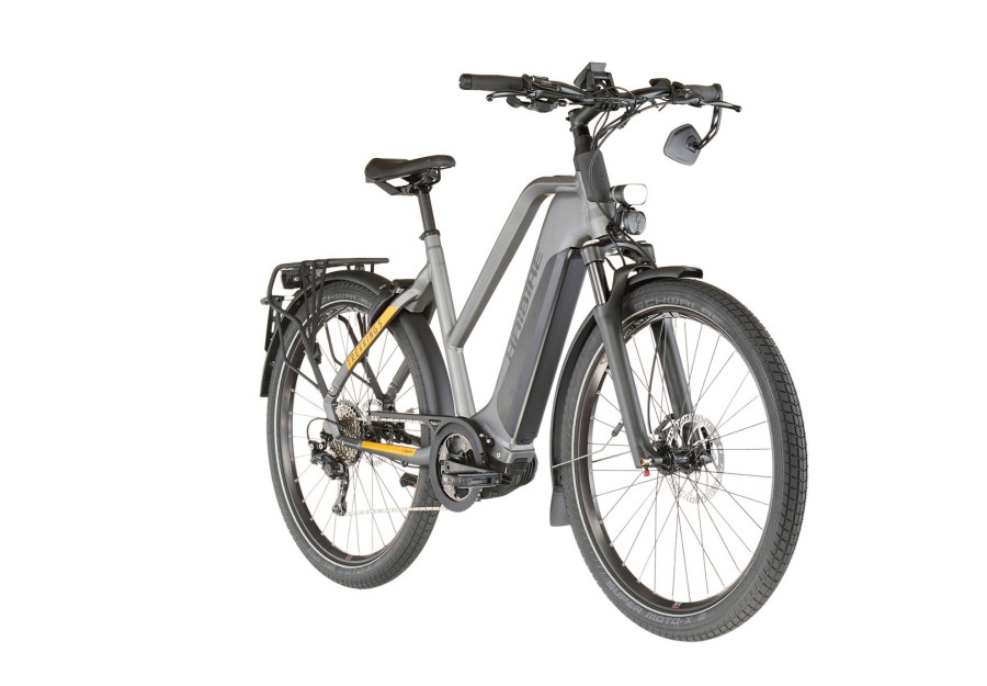 E-Bikes Trekking | HAIBIKE Haibike Trekking S 10 Trapez Grau