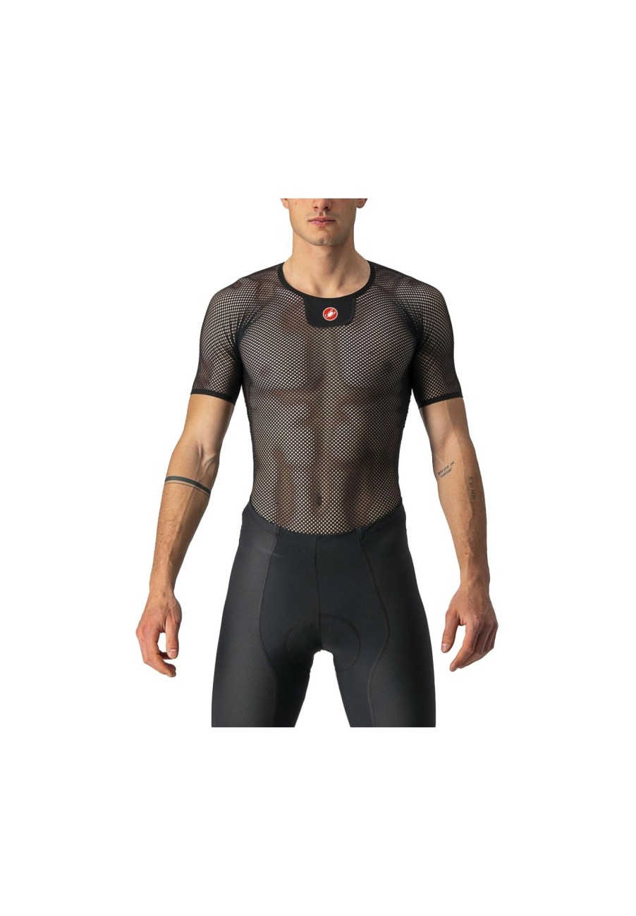 Kurzarm Shirts | Castelli Castelli Core Mesh 3 Kurzarm Baselayer Trikot Herren Schwarz