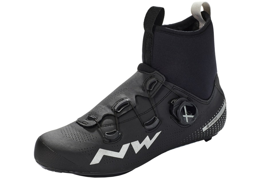 Gravel-Schuhe | Northwave Northwave Celsius R Gtx Rennrad Schuhe Herren Schwarz