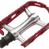 Pedale | XLC Xlc Ultralight V Pd-M15 Pedale Mtb/Atb Silber/Rot