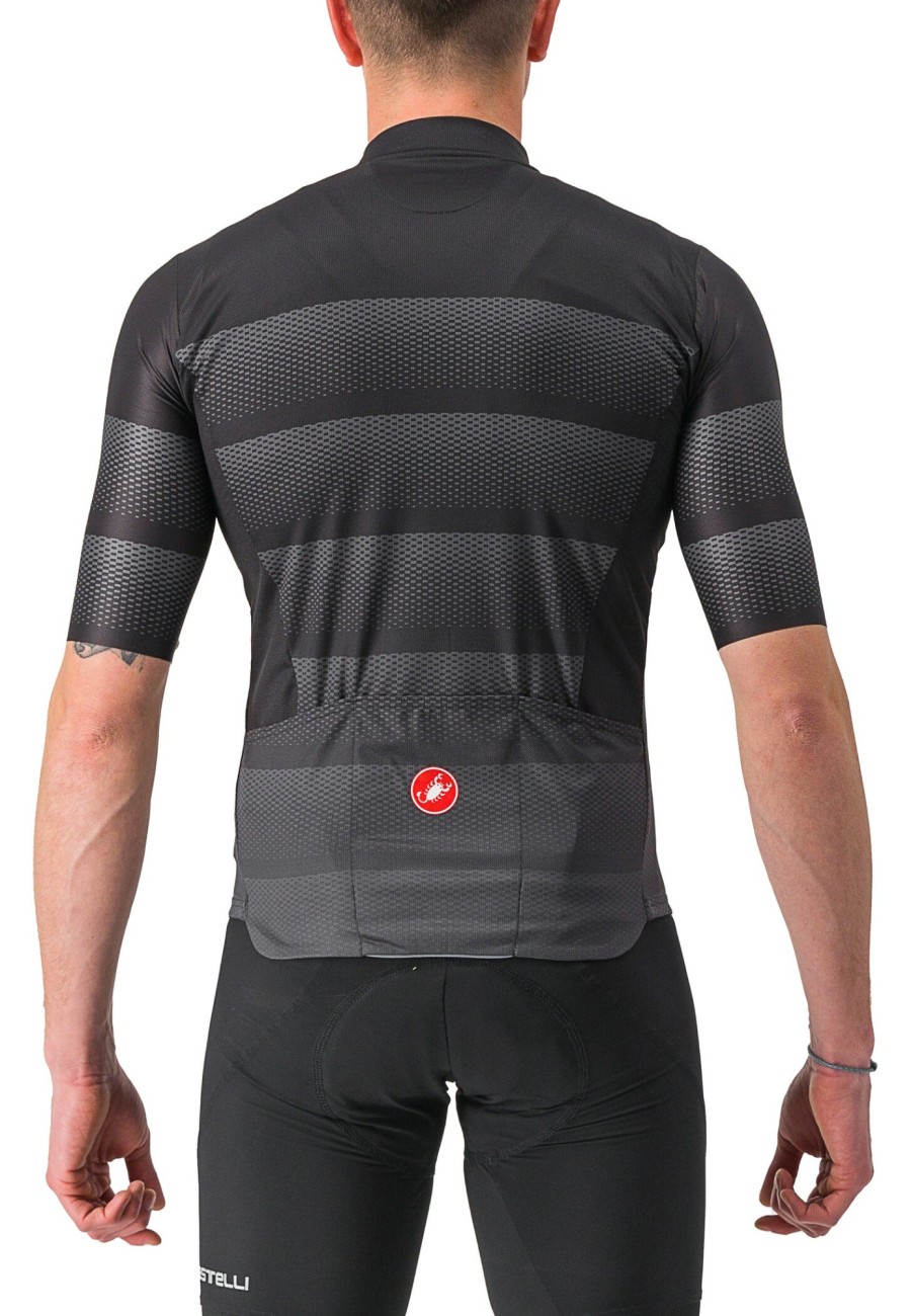 Trikots Kurzarm | Castelli Castelli Livelli Trikot Herren Schwarz