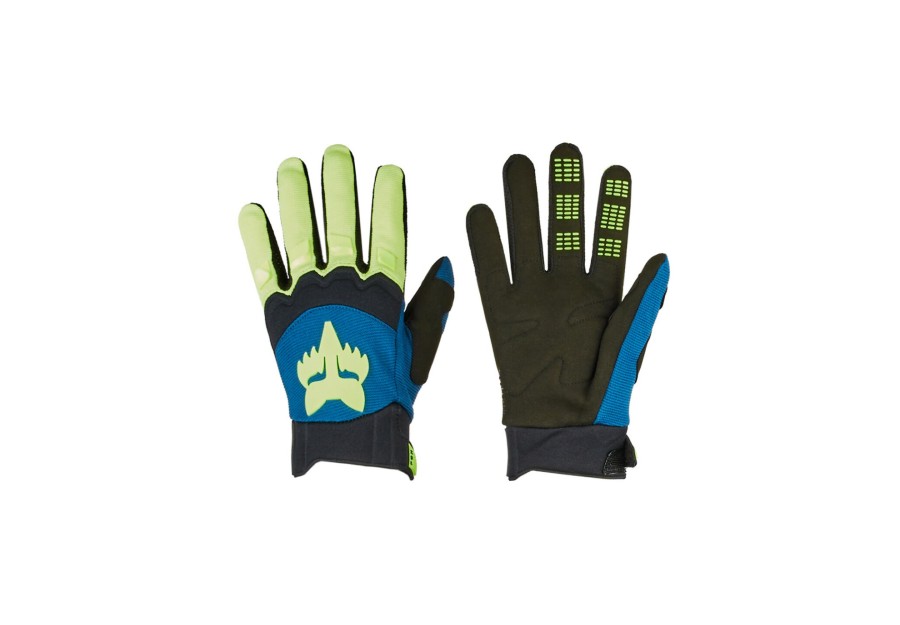 Handschuhe | Fox Fox Dirtpaw Handschuhe Herren Blau/Grun