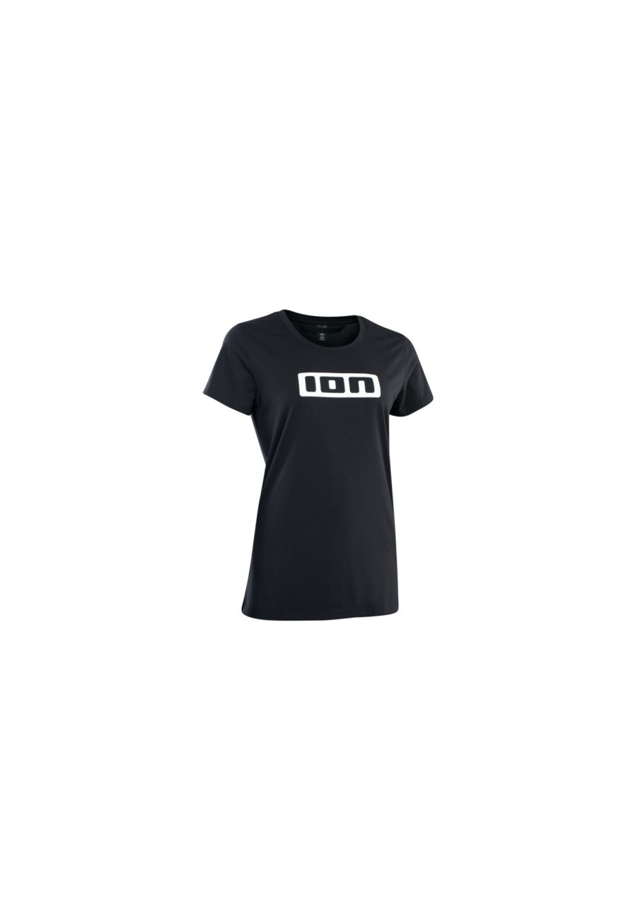 Trikots Kurzarm | ION Ion Drirelease Logo Kurzarm Tee Damen Schwarz