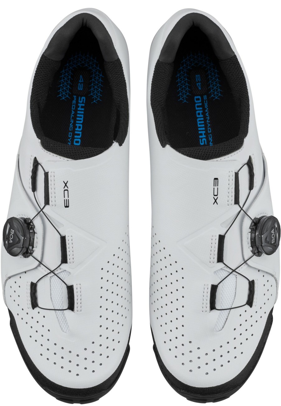 Mtb Schuhe | Shimano Shimano Sh-Xc3 Fahrradschuhe Weit Weis