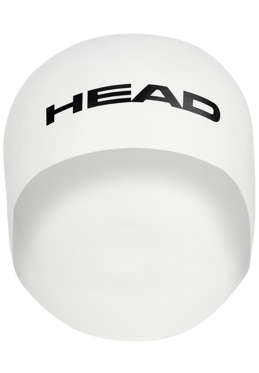 Schwimmkappen | Head Head 3D Racing Badekappe M Weis