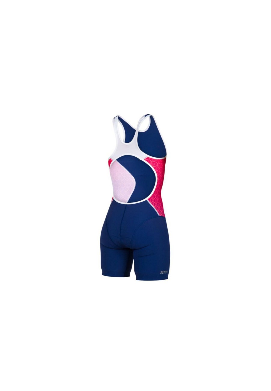 Triathlonanzuge | Z3R0D Z3R0D Racer Pink Lotus Armelloses Trifunction Damen Blau/Pink