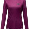 Laufbekleidung | GOREWEAR Gorewear Contest Langarmshirt Damen Lila