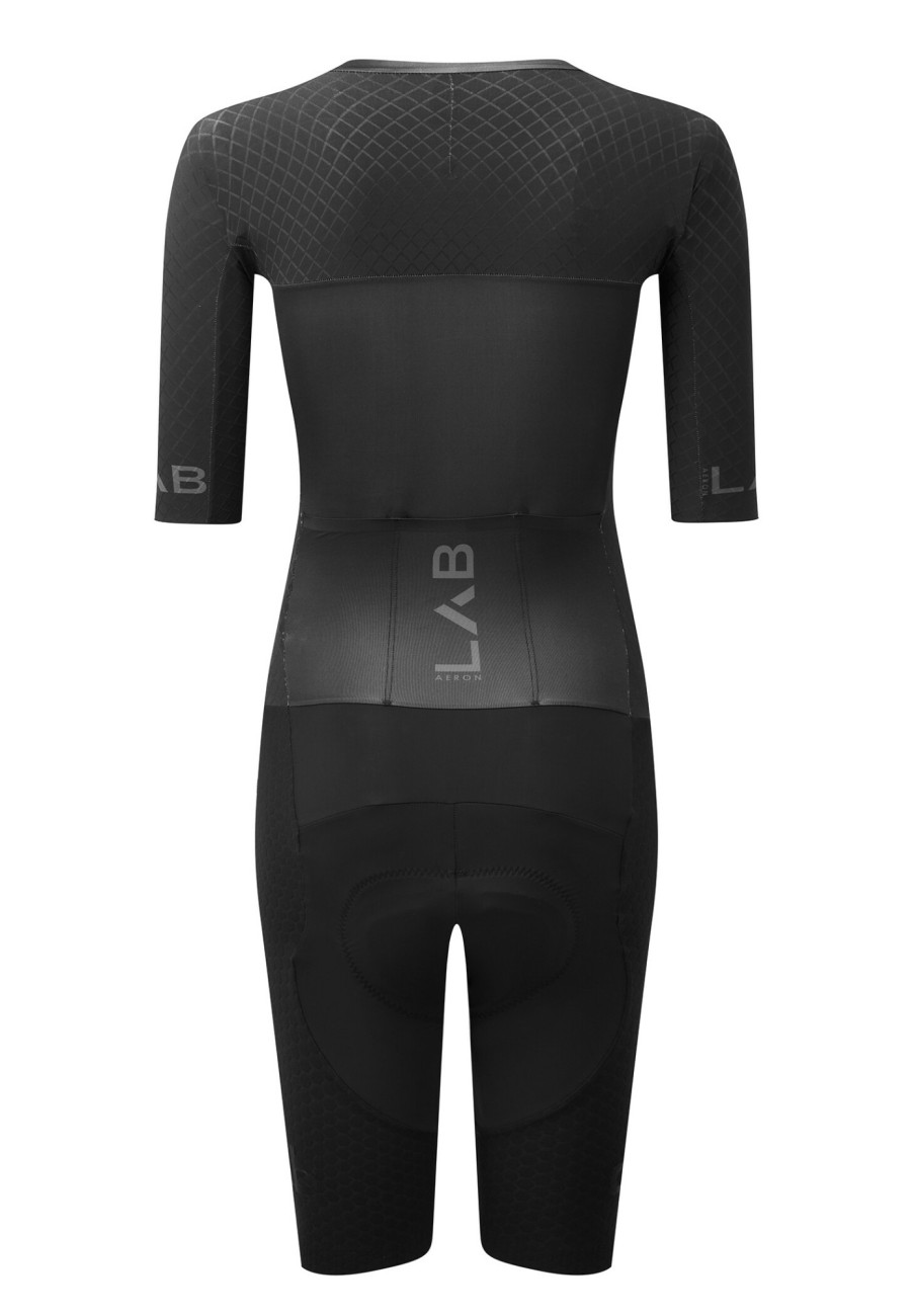 Overalls & Sets | dhb Dhb Aeron Lab Raceline Kurzarm Speedsuit Damen Schwarz