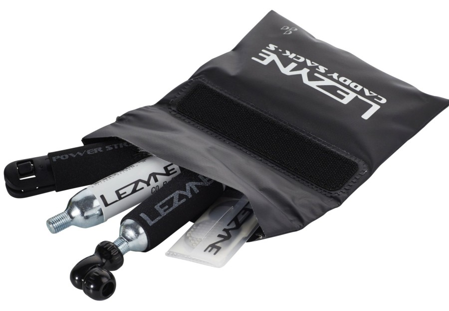 Pumpen | Lezyne Lezyne Caddy Kit + Caddy Sack Combo Co2 Reifen Reparatur Kit Schwarz