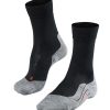 Socken | Falke Falke Tk5 Trekking Socken Damen Schwarz/Grau