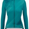 Rennrad Trikots | Santini Santini Pure Dye Thermotrikot Damen Turkis