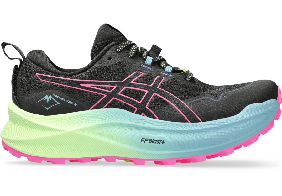 Laufschuhe | asics Asics Trabuco Max 2 Schuhe Damen Schwarz