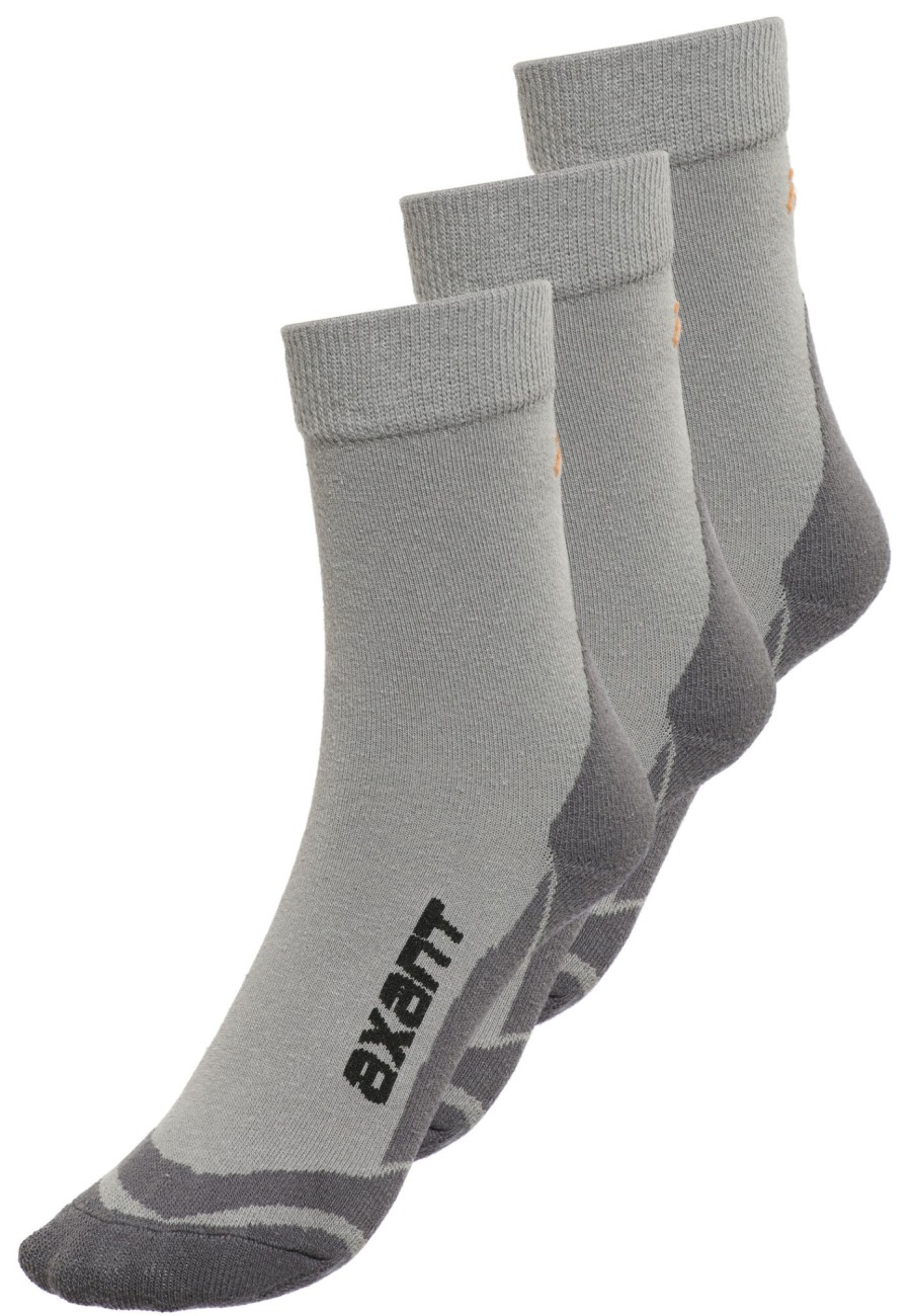 Socken | axant Axant Trekking Socken 3Er Pack Kinder Grau