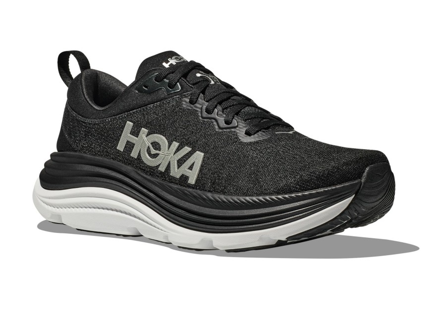 Laufschuhe | Hoka One One Hoka One One Gaviota 5 Laufschuhe Herren Schwarz