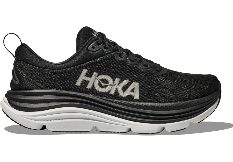 Laufschuhe | Hoka One One Hoka One One Gaviota 5 Laufschuhe Herren Schwarz