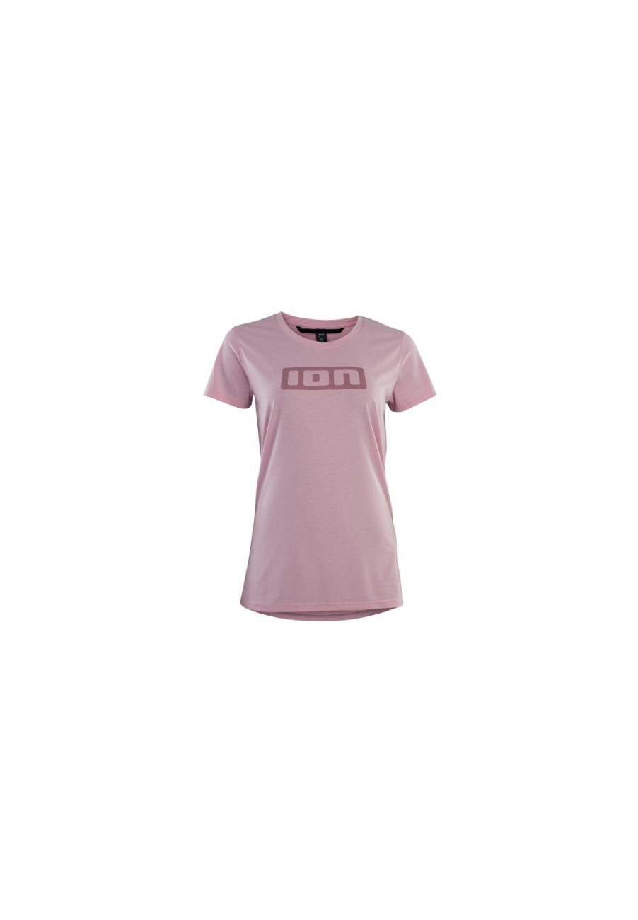 Trikots Kurzarm | ION Ion Drirelease Logo Kurzarm Tee Damen Pink