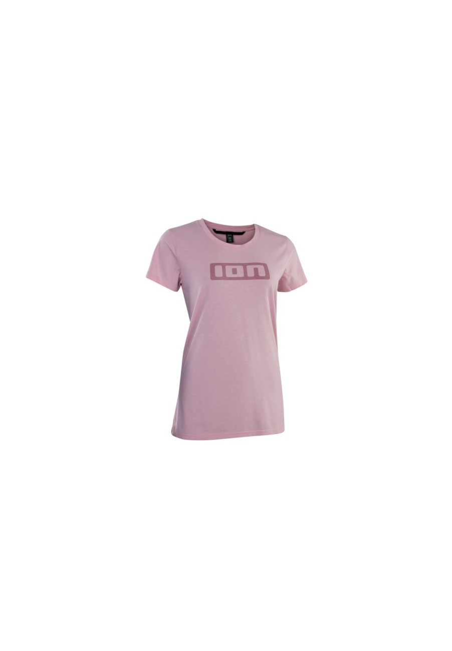 Trikots Kurzarm | ION Ion Drirelease Logo Kurzarm Tee Damen Pink