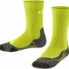 Socken | Falke Falke Tk2 Trekking Socken Kinder Gelb/Grau