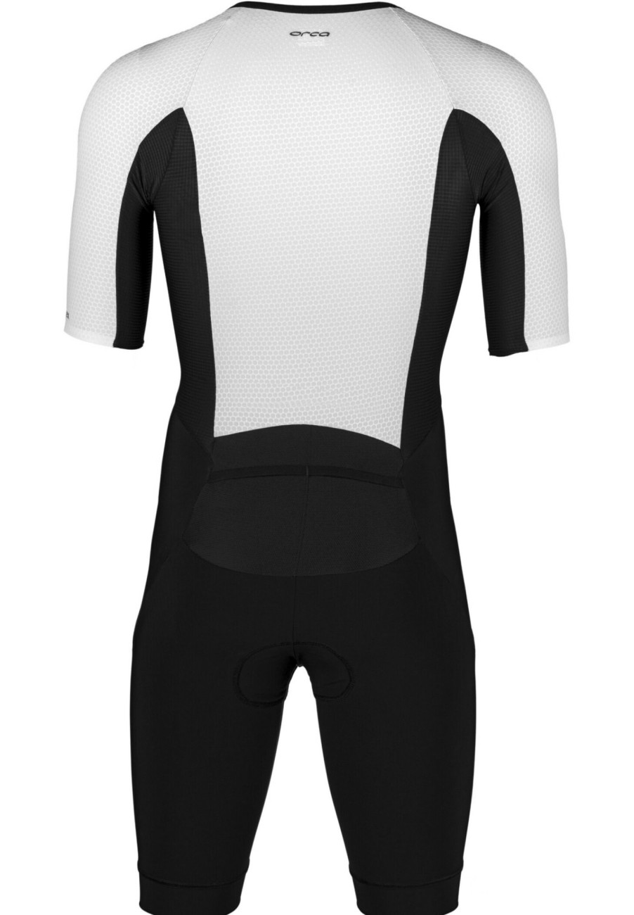 Triathlonanzuge | ORCA Orca Athlex Aero Racesuit Herren Schwarz/Weis