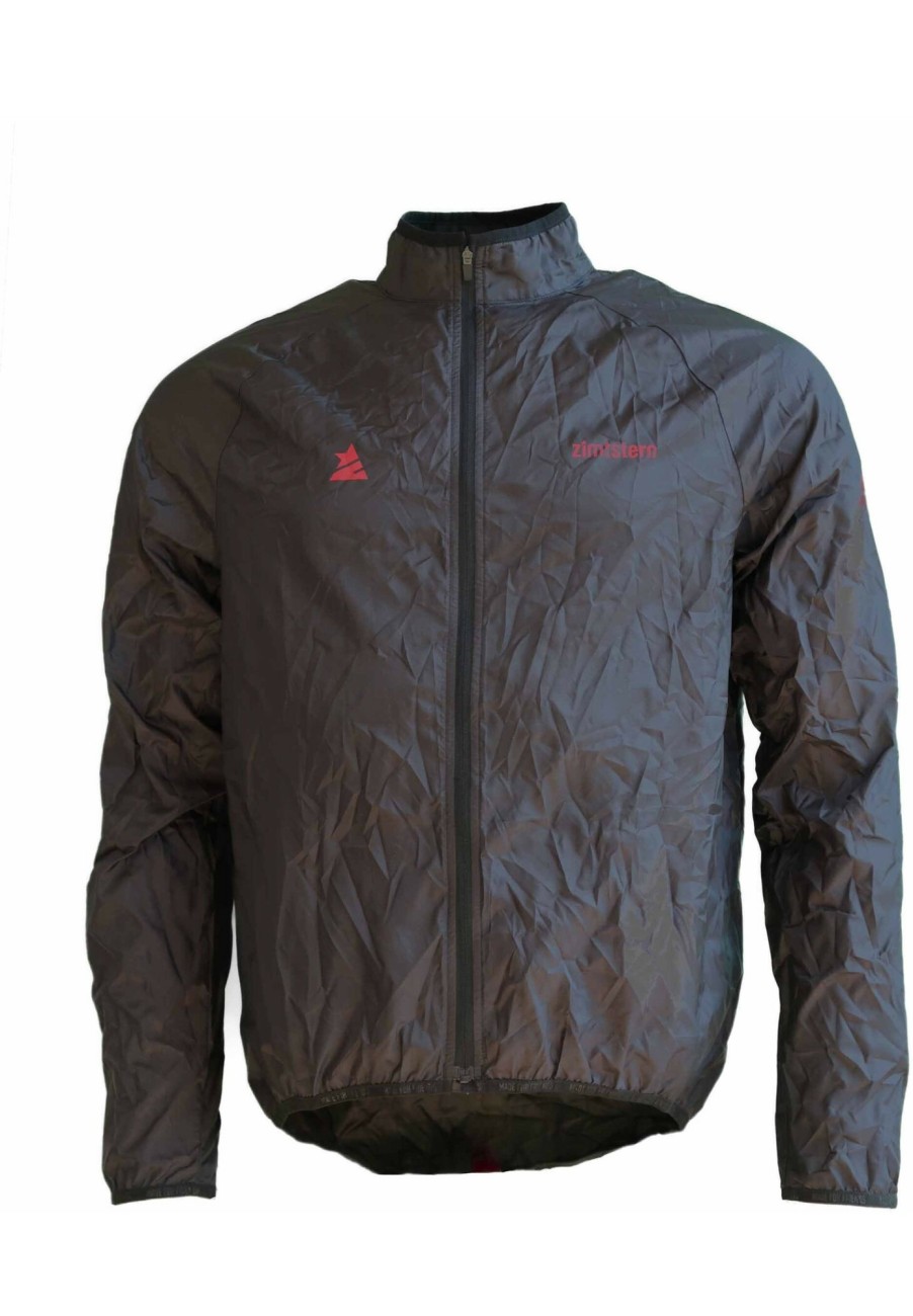 Mtb Jacken | Zimtstern Zimtstern Propz Pocket Regenjacke Herren Schwarz