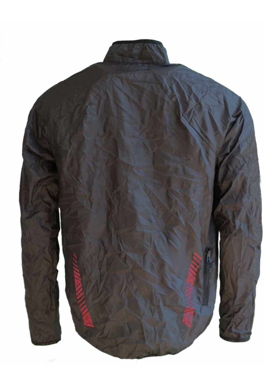 Mtb Jacken | Zimtstern Zimtstern Propz Pocket Regenjacke Herren Schwarz