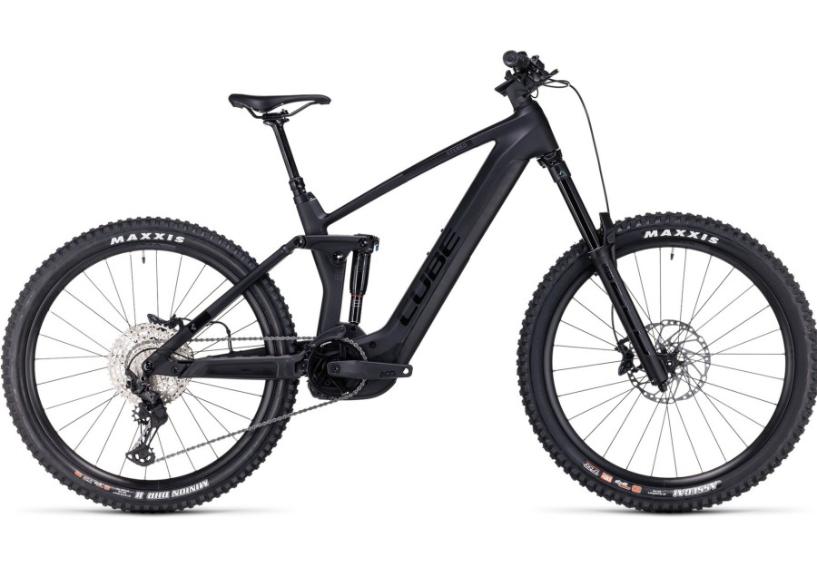 E-Mountainbikes | Cube Cube Stereo Hybrid 160 Hpc Slx 750 Schwarz