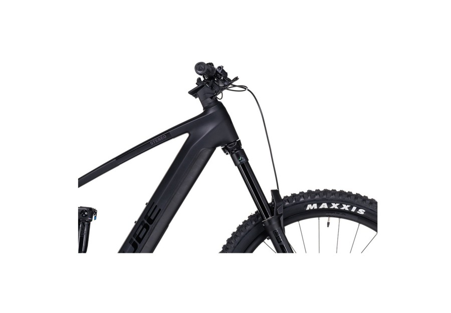 E-Mountainbikes | Cube Cube Stereo Hybrid 160 Hpc Slx 750 Schwarz